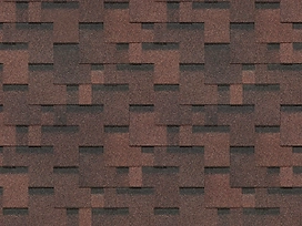 Черепица битумная DOCKE КОРИЧ.ЛАБ.