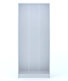 Корпус шкафа Феликс напольный 100x35x236 см, белый