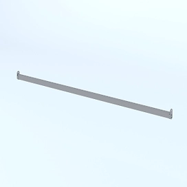 Штанга Феликс для шкафа 100х10х10 см, хром