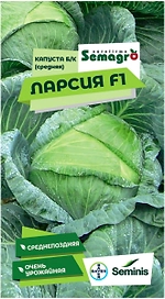 Семена капусты белокочанной SEMINIS ЛАРСИЯ F1