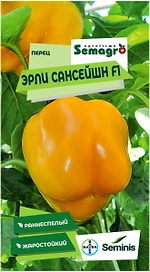 Семена перца SEMINIS ЭРЛИ САНСЕЙШЕН F1