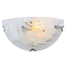 Светильник РОССвет Диона полукруг Е27 белый