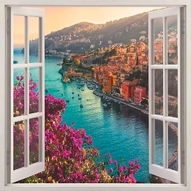 Фотообои Симфония Bellissimo Французская ривьера 139,8х139,8 см