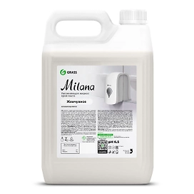 Крем-мыло Grass жидкое увлажняющее Milana жемчужное, 5 л