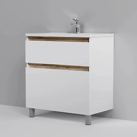 Тумба под раковину 80 AM.PM X-Joy M85AFSX0802WG белый лак