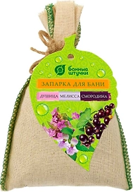 Запарка для бани в мешочке  Банные штучки Душица, Мелисса, Смородина 30 г