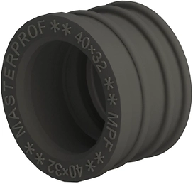 Манжета для канализации черная ТЭП 40х32 MPF