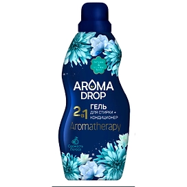 Гель для стирки Aroma Drop Aromatherapy 2в1 Свежесть лотоса, 1 л