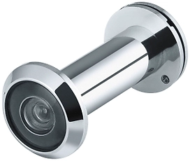 Дверной глазок стандартный FUARO DVP3 100 мм хром