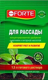 Удобрение минеральное для рассады BONA FORTE универсальное 10 мл 