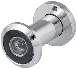Дверной глазок стандартный FUARO DVZ1 35-60 мм хром