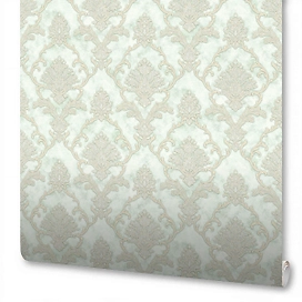 Обои виниловые NewAGe Montreal 8647-24 1,06х10,05 м, зелёные