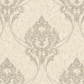 Обои виниловые Monte Solaro Athena 1,06х10,05 м бежевые с рисунком