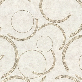 Обои виниловые Ornamy Diva 1,06х10,05 м бежевые с рисунком