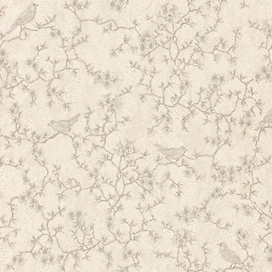 Обои виниловые Euro Decor Edem 1,06х10,05 м бежевые с рисунком