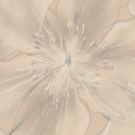Обои виниловые Euro Decor Glossy 1,06х10,05 м бежевые с рисунком
