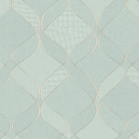 Обои виниловые Monte Solaro Mayfair 1,06х10,05 м зеленые c рисунком