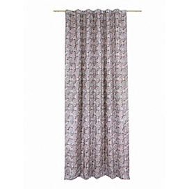 Штора Miamoza готовая жаккард 140х280 см, коричневый