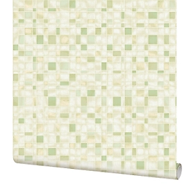 Обои виниловые Элизиум Смальта 0,53х10 м, зеленый