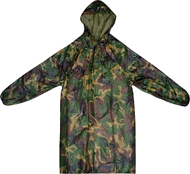 Плащ-дождевик с капюшоном GARDEN SHOW полиэстер размер М камуфляж