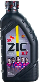 Масло моторное синтетическое ZIC X7 5W-40 1Л