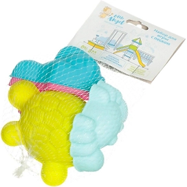 Набор формочек Lalababy Follow Me для игры с песком микс 6 предметов 