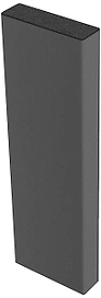 Притворная планка Париж стандарт Графит 32х2070 мм 1 шт