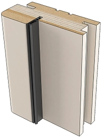 Дверная коробка Париж стандарт Панакота 32х2070 мм 2,5 шт