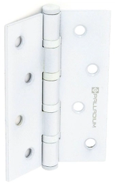Дверная петля разъемная врезная Palladium N 4BB-100 100х70х2,0 мм белая