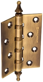 Дверная петля разъемная врезная Palladium N 500 А-4 100х75х2,5 мм бронза