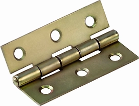 Дверная петля универсальная врезная LUX-TOOLS 50х31 мм оцинкованная сталь