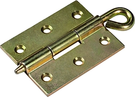 Дверная петля LUX-TOOLS врезная со съемным стержнем 70х55 мм