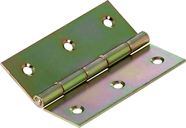 Дверная петля накладная LUX-TOOLS 80х58 мм оцинкованная сталь