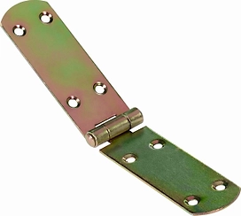 Дверная петля универсальная накладная LUX-TOOLS 200х35 мм оцинкованная сталь