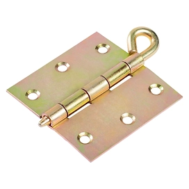 Дверная петля разъемная накладная LUX-TOOLS 75х75 мм оцинкованная сталь