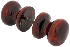 Дверная ручка для межкомнатной двери PALLADIUM БТ 1 темно-коричневый