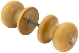 Дверная ручка для межкомнатной двери PALLADIUM МС 1-1 светло-коричневый