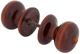 Дверная ручка для межкомнатной двери PALLADIUM МТ 2-1 темно-коричневый