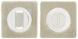 Завертка дверная AJAX BK6 JK SN/CP-3 матовый никель/хром