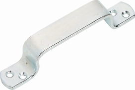 Дверная ручка-скоба LUX-TOOLS оцинкованная 160х20 мм