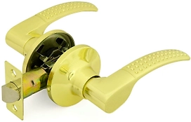 Дверная ручка-защелка PALLADIUM 3903 PB PS без фиксатора золото