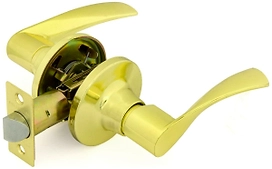 Дверная ручка-защелка PALLADIUM 3902 PB PS без фиксатора золото