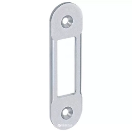 Ответная планка для межкомнатной двери Verda хром 82х22х2 мм