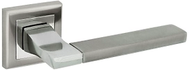 Дверная ручка для межкомнатной двери ФАБРИКА ЗАМКОВ FZ 06 S SN никель