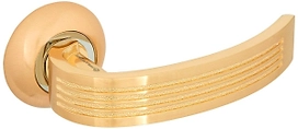 Дверная ручка для межкомнатной двери PALLADIUM Dorico матовое золото