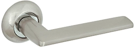 Дверная ручка для межкомнатной двери PALLADIUM Rasoio никель