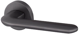 Дверная ручка для межкомнатной двери Armadillo EXCALIBUR вороненный никель