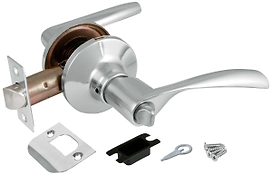 Дверная ручка-кноб для межкомнатной двери AJAX 6010 CP-B хром