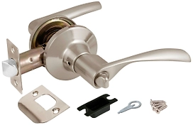 Дверная ручка-кноб для межкомнатной двери AJAX 6010 SN-B никель