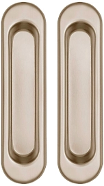 Дверная ручка для раздвижной двери PUNTO Soft LINE-010 никель